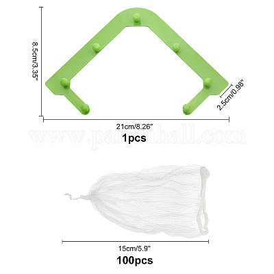 2 комплект из 2-х видов пластиковых сеток для раковины AJEW-GA0002-76-1