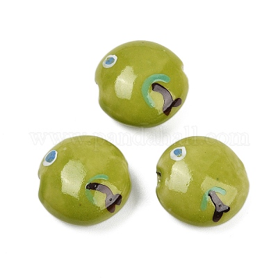 Фарфоровые бусины ручной работы PORC-I029-08A-1