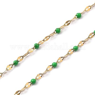 Ожерелья из звеньевой цепи из нержавеющей стали 304 NJEW-JN03084-1