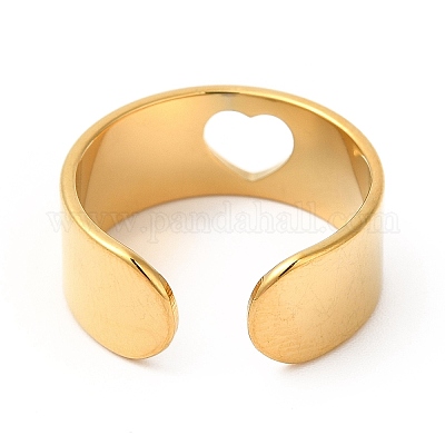 Ионное покрытие (ip) 201 кольцо из нержавеющей стали RJEW-E063-05G-1