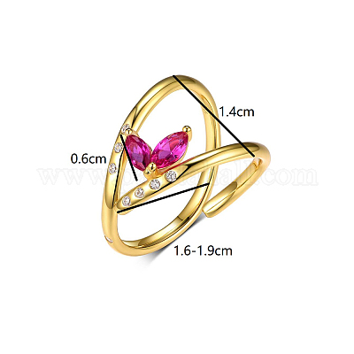 Элегантное кольцо из стерлингового серебра s925 с микропаве из кубического циркония для женщины UB7342-3-1