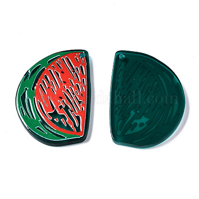 Pendenti acrilico traslucido&nbsp;TACR-T021-42E-1