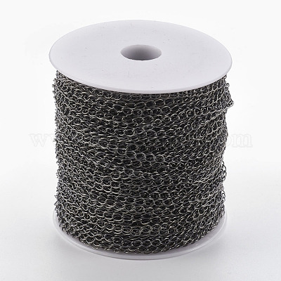 Латунные витой цепочки X-CHC-Q001-5x4mm-B-1