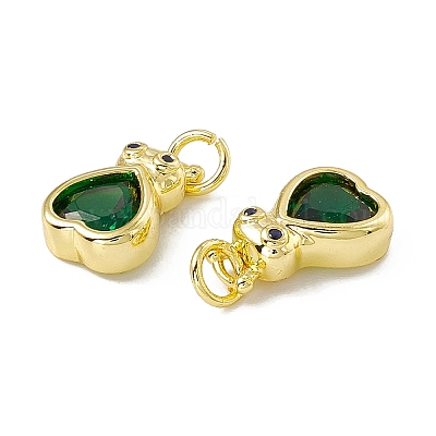 Стойки обшивки латунь кубического циркония подвески KK-C007-01G-02-1