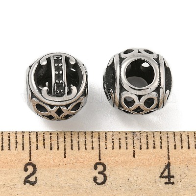 304 нержавеющая сталь бусины со стразами STAS-O002-01I-AS-1