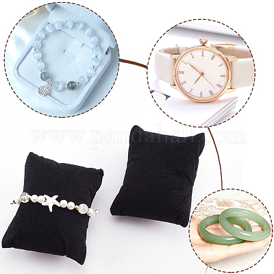 12 шт. подушка для браслета/часов с ворсом BDIS-BBC0001-06B-1