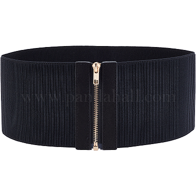 Black Wide Corset Belt- Order Wholesale