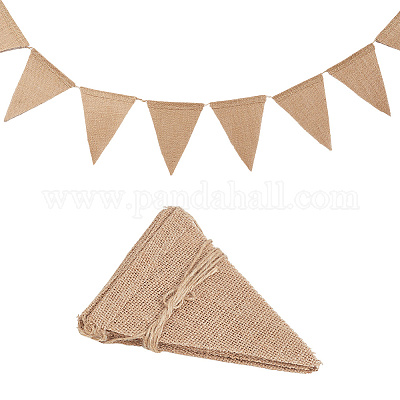 Льняной вымпел AJEW-WH20022-42-1