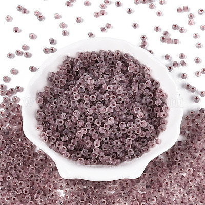 6/0 прозрачный внутри цветной стеклянный бисер SEED-N008-08C-1