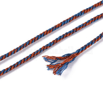 150 м двухслойных хлопковых витых шнуров&nbsp;OCOR-N010-01-04-1