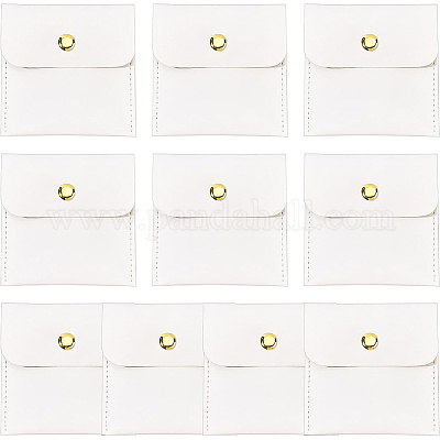 Сумки для хранения ювелирных изделий из искусственной кожи pu ABAG-WH0032-35B-1