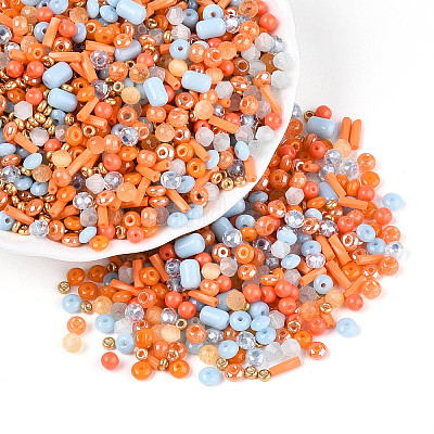 Гальванизируйте стеклянных шариков семени GLAA-SZC0007-08-1