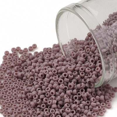 Toho Japanese Glass Seed Beads - Opaque Black - 15/0 1.5mm