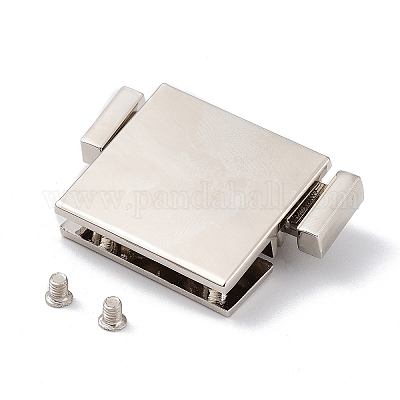 (Распродажа с дефектом: царапина) Поворотный замок для сумки из цинкового сплава с застежками для кошелька&nbsp;FIND-XCP0002-41-1