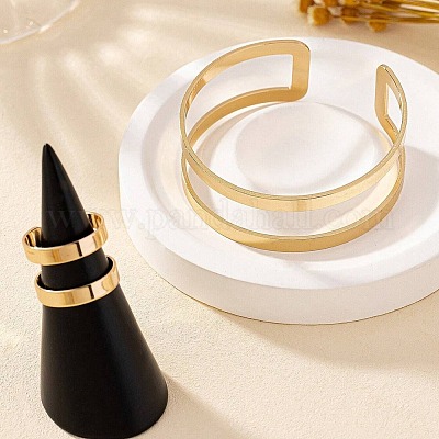 Двухслойные браслеты-манжеты и наборы колец-манжет из сплава FS-WG482F2-01-1