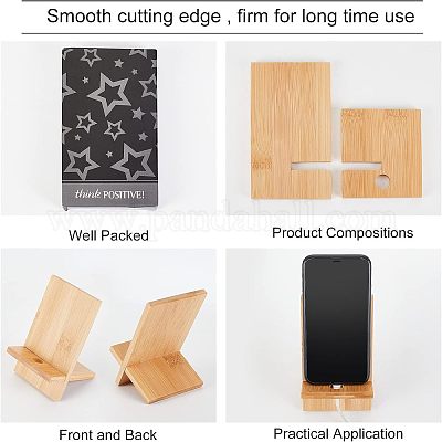 Бамбуковые держатели для мобильных телефонов AJEW-WH0248-138-1