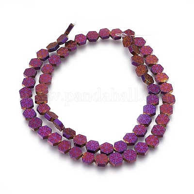 Гальванические немагнитная синтетический гематит бисер пряди G-P392-G-1