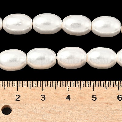 Гальванические оболочки жемчужные бусы пряди PEAR-R001-01-1