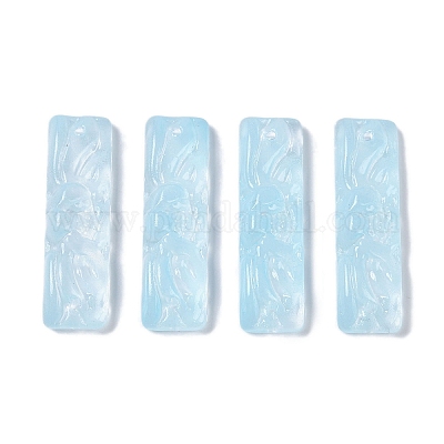 Стеклянные кулоны с краской для выпечки GLAA-S202-16H-1