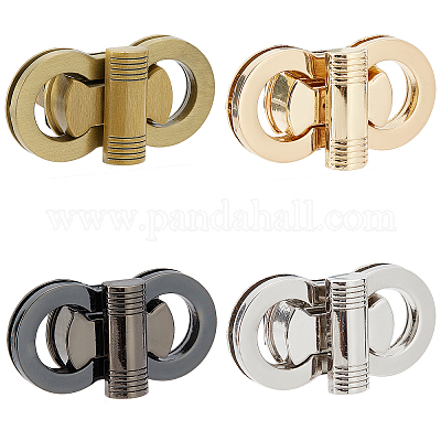 Shop WADORN 4 Colors Alloy Bag Twist Lock Clasps for Jewelry Making -  PandaHall Selected