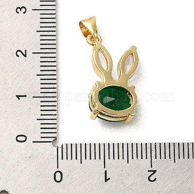 Стойки обшивки латунь микро проложить Циркон подвеску KK-P241-20G-01-1