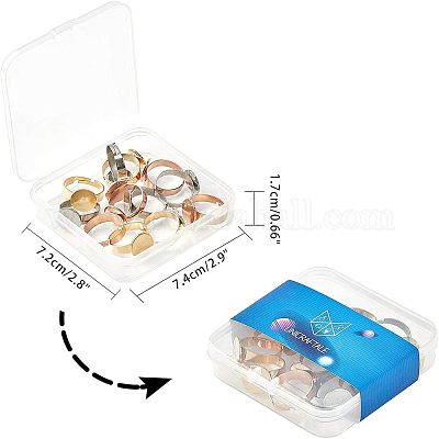 Регулируемые кольца для пальцев из нержавеющей стали 304 STAS-UN0004-22-1