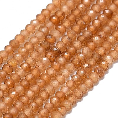 Гранат природный бисер нитей&nbsp;G-G106-A38-01-1