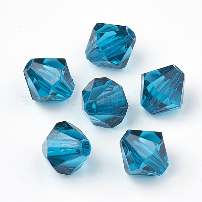 Прозрачные акриловые бусины&nbsp;TACR-S146-4mm-08-1