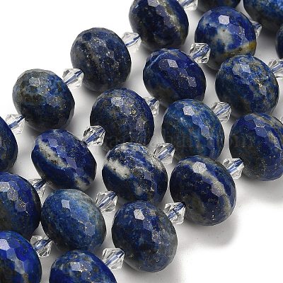 Natürlicher Lapislazuli Perlenstränge&nbsp;G-L642-I04-18x13mm-1