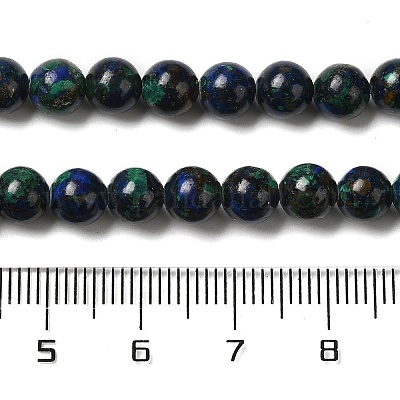 Натуральные нитки из бисера азурита G-H298-A01-02-1