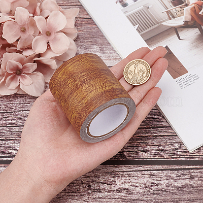 Comprar Cinta adhesiva realista de grano de madera, 4,7 M/rollo