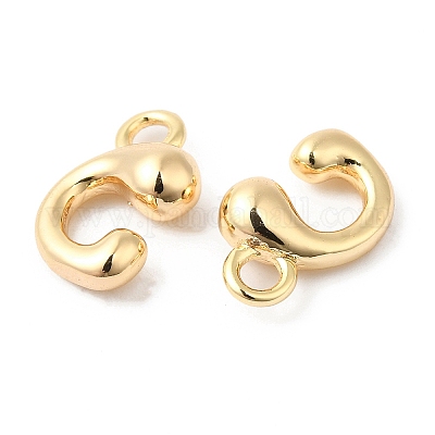 Латунь подвески&nbsp;KK-P234-13G-G-1