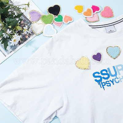 16 шт. 16 стиля полотенечная ткань компьютерная вышивка ткань приклеивание/пришивание заплаток DIY-CA0003-15-1