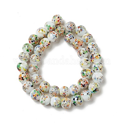 Ручной работы бусины прядь LAMP-C008-02B-1