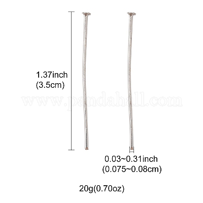 Железные штифты с плоской головкой IFIN-FS0001-30C-1