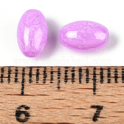 Непрозрачные цвета блестящие стеклянные бусины SEED-N008-02A-08-1