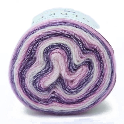 Хлопковая пряжа градиентного цвета PW-WG36ACB-14-1