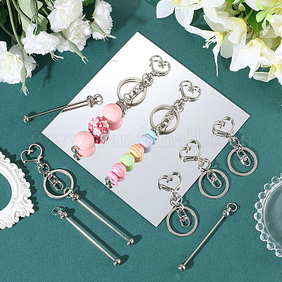 10 шт. застежки для брелка из сплава KEYC-SC0001-79B-1