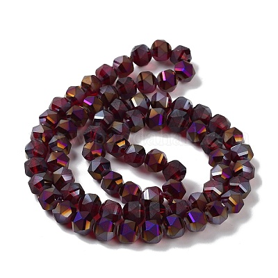 Гальванизируйте прозрачное стекло бисер нитей EGLA-I018-HR03-1