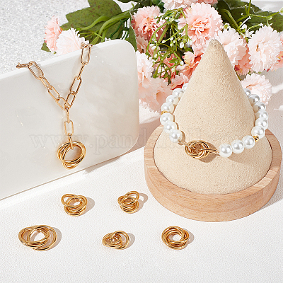 10 шт. 5 стиля соединительных колец из нержавеющей стали 304 STAS-BBC0002-85-1