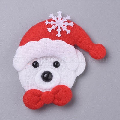 Рождественский кекс в форме медведя украшение для торта DIY-I032-08-1