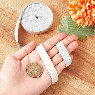 Плоский шнур из микрофибры из искусственной кожи&nbsp;LC-WH0006-07A-06-1