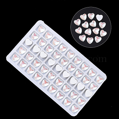 Прозрачные стеклянные кабошоны k9 GGLA-S050-10x10-001MI-1