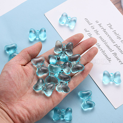 Прозрачные акриловые подвески TACR-T024-02BB-946-1