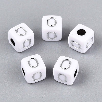 Непрозрачные акриловые бусины SACR-T035-03O-1