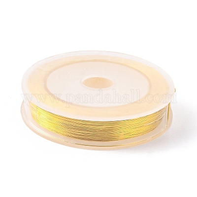 Круглая медная проволока для изготовления ювелирных изделий CWIR-WH0001-0.25mm-05-1