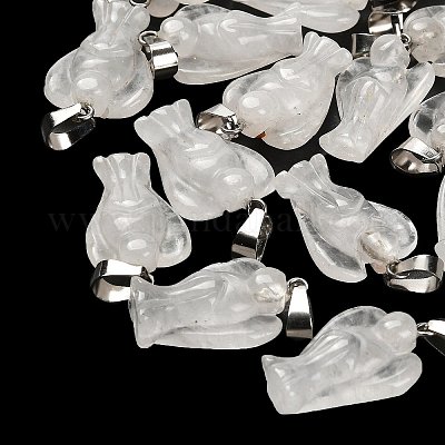 Природного кварца хрустальных подвесок G-B127-10P-17-1