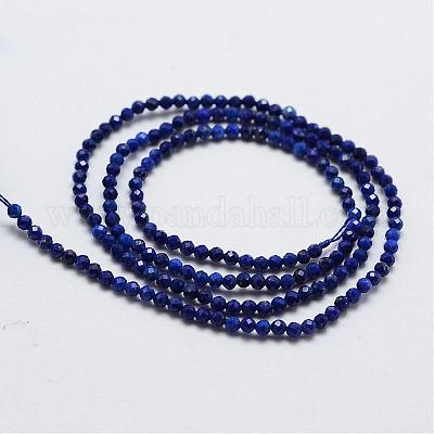 Natürliche Lapislazuli Perlenstränge&nbsp;G-G663-48-2mm-1