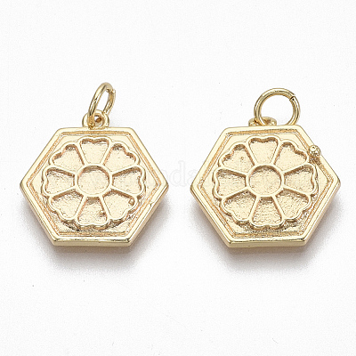 Латунные подвески для эмали KK-S356-003G-NF-1