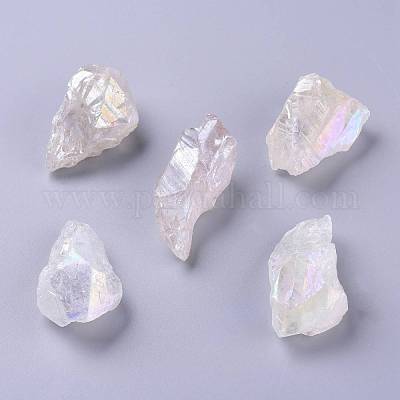 Natural White Glossy Angel Aura Quartz Gemstone Round Beads Grade A Sold by  15 Inch Strand Size 6mm 8mm 10mm 
